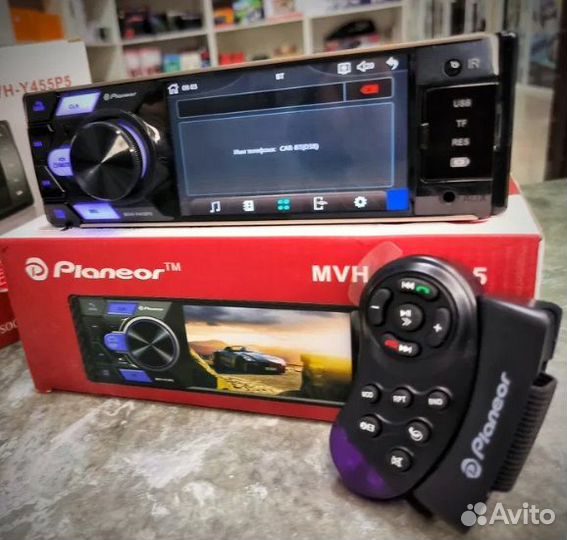 Магнитола Pioneer Дисплеем 1 din