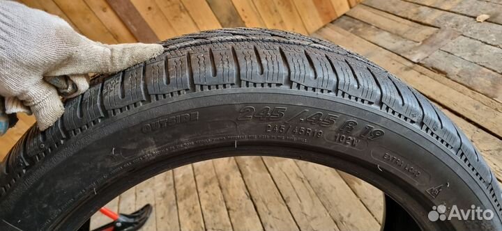 Michelin Pilot Alpin 245/45 R19 и 275/40 R19