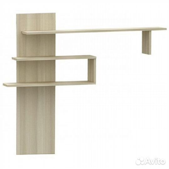 Полка Медея GAI-PL01-ос-ммо мокко / осина / мокко