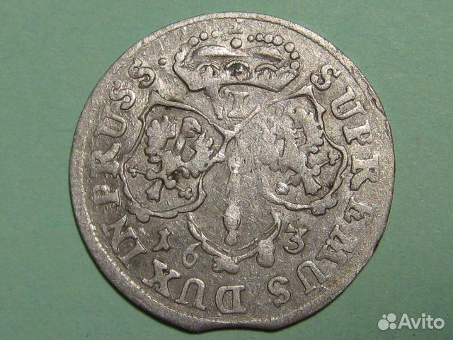 Монеты 6 грошей Бранденбург Пруссия Кёнигсберг