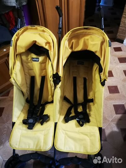 Коляска для двойни Peg Perego Pliko Mini Twin