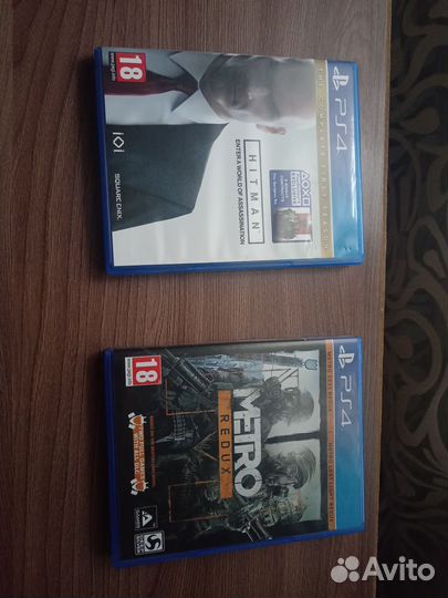 Игровые диски на ps4-5