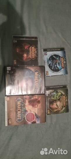 Лицензионные диски на пк,для wow