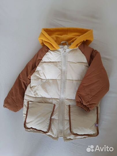 Утепленная куртка zara 104