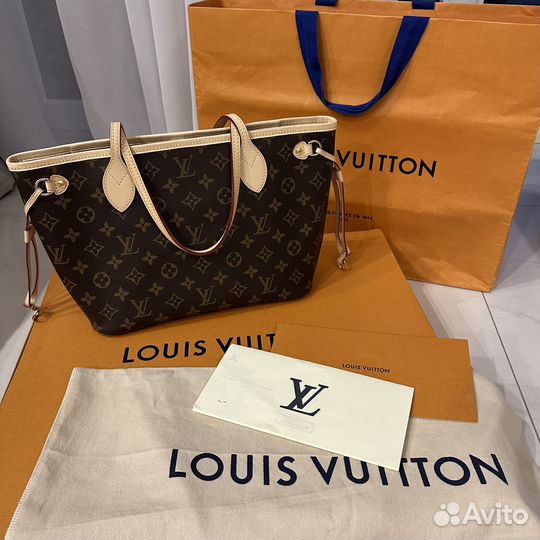 Сумка Louis Vuitton Neverfull PM оригинал