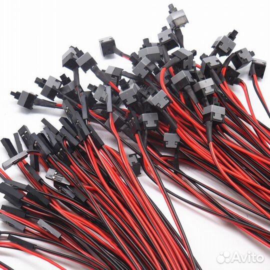 Кнопка включения 2pin 50 см новая