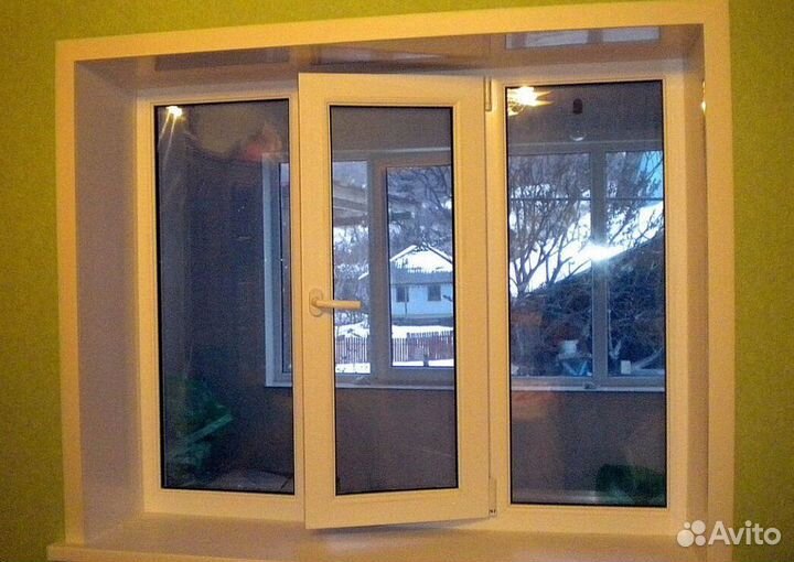 Пластиковые окна под ключ A3517