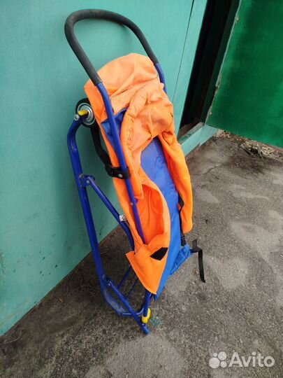 Детские санки коляска бу