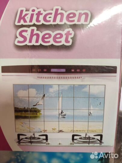 Защитная пленка на кухню, пленка стикер для плиты