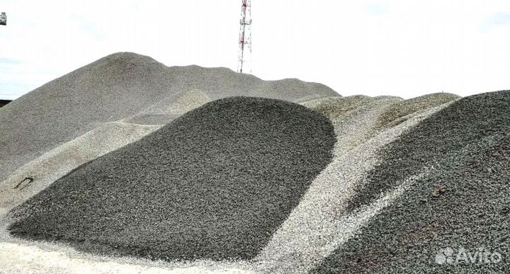 Щебень гранитный