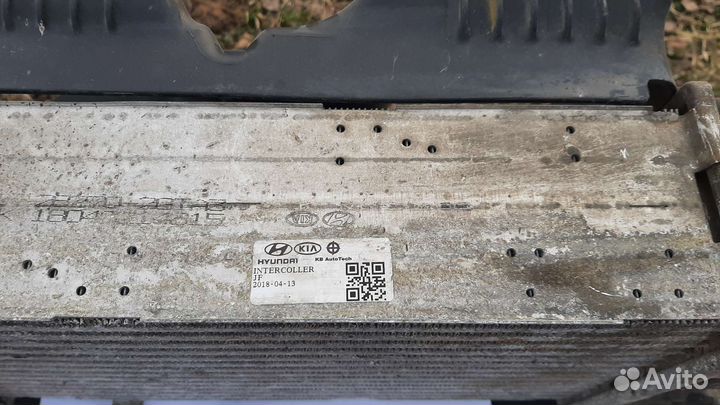 Интеркулер Киа оптима GT