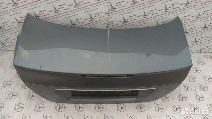 Крышка багажника мерседес w211 серо-голубой