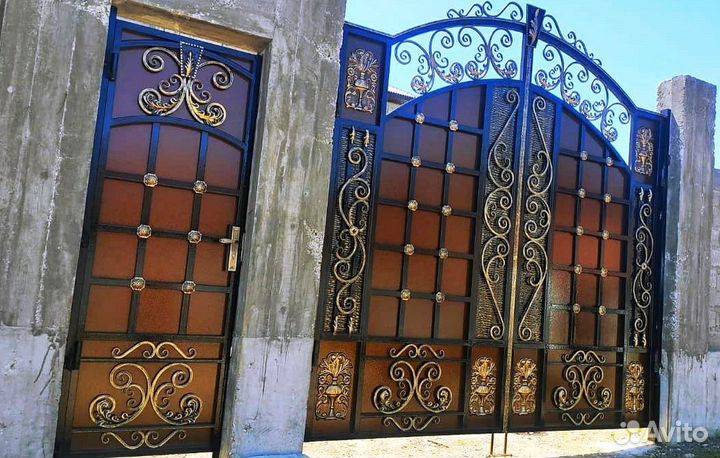 Кованые ворота