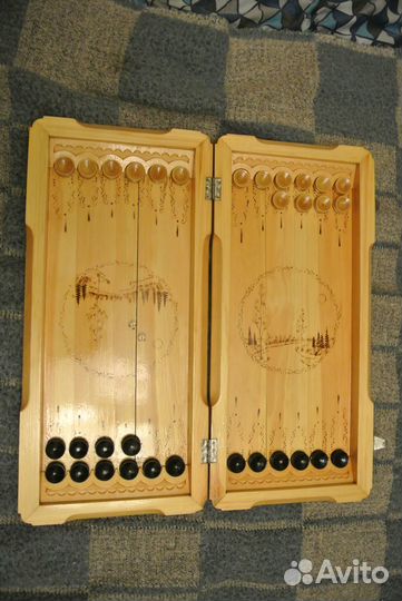 Нарды ручной работы новые