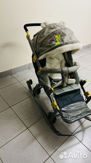 Коляска санки