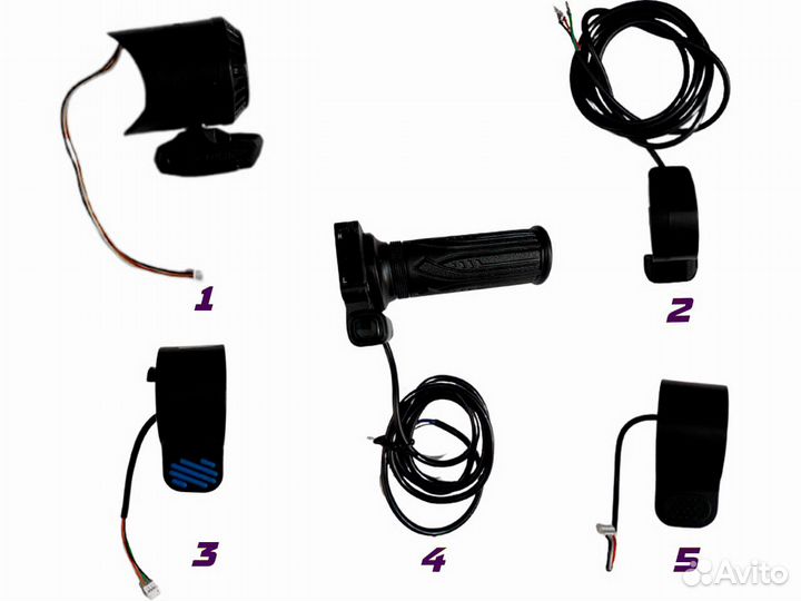Ручки газа для электротранспорта