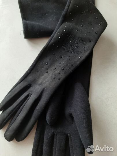 Перчатки длинные