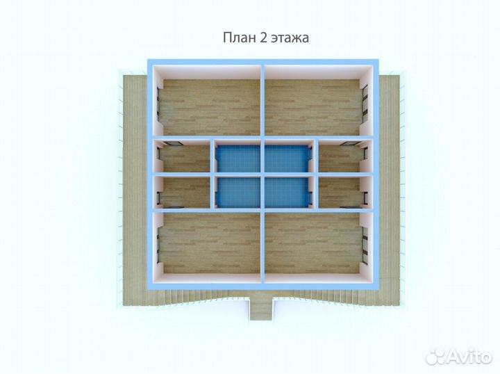 Лстк каркас мини-гостиницы