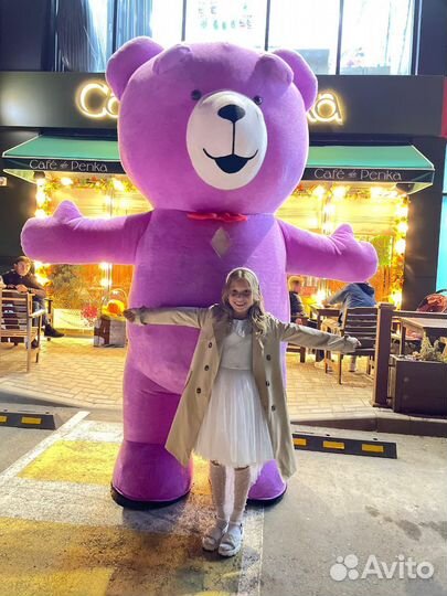 Гигантский говорящий Мишка,медведь аниматор