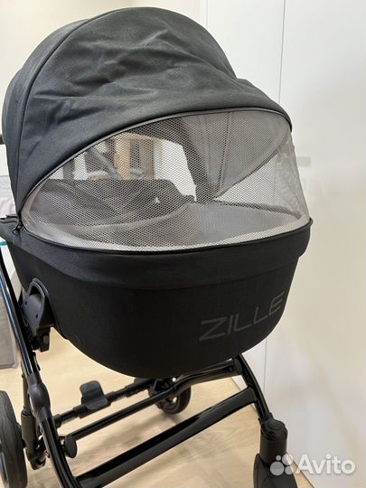 Коляска tutis zille 2в1 черный 2023