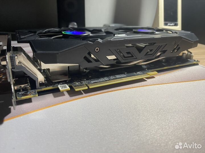 Видеокарта PowerColor rx580 8gb