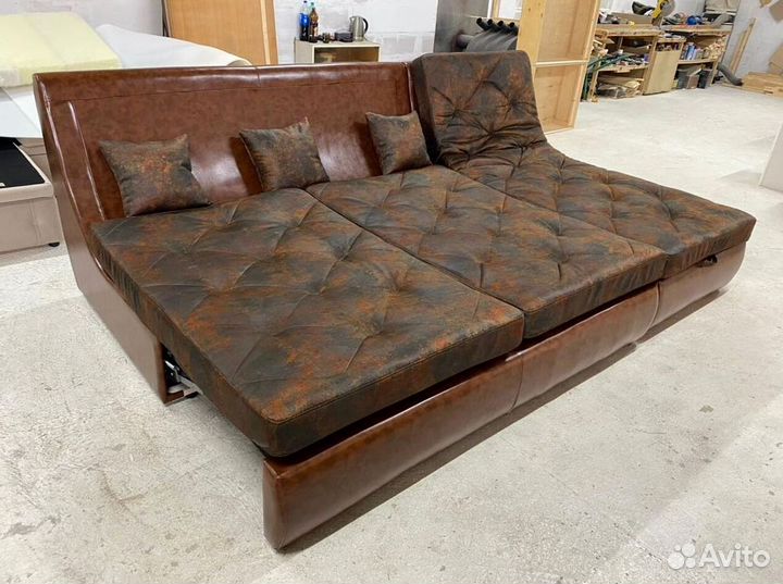 Большой угловой диван / диван раскладной