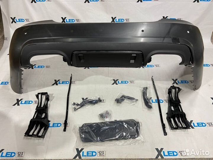 Задний бампер Mercedes W221 AMG S65 рестайлинг