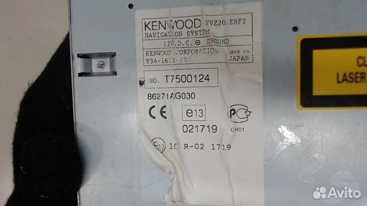 Проигрыватель, навигация Subaru Legacy Outback (B1