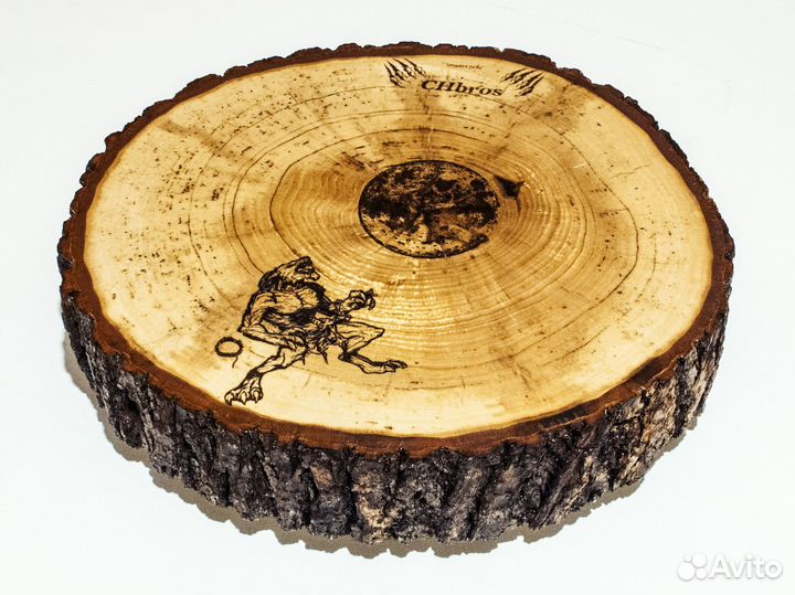 Декоративная разделочная доска, спил