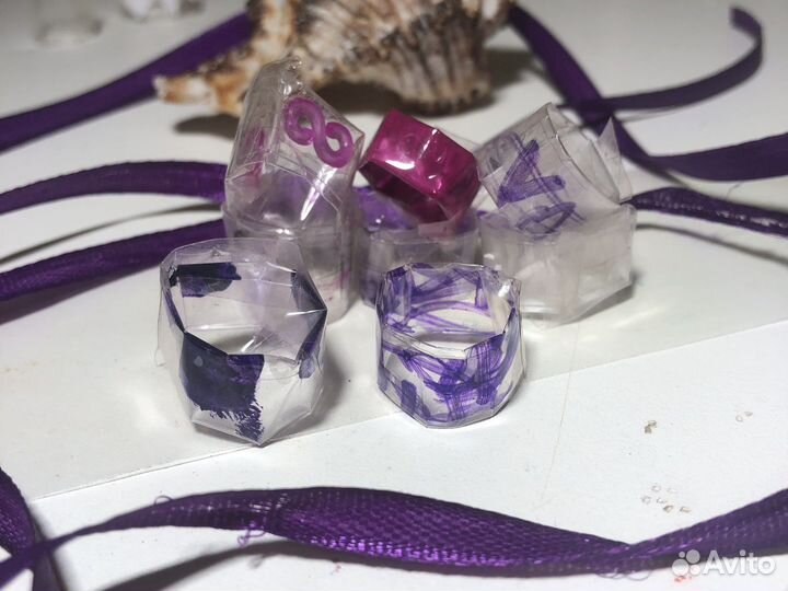 Ручная работа,кольца из скотча