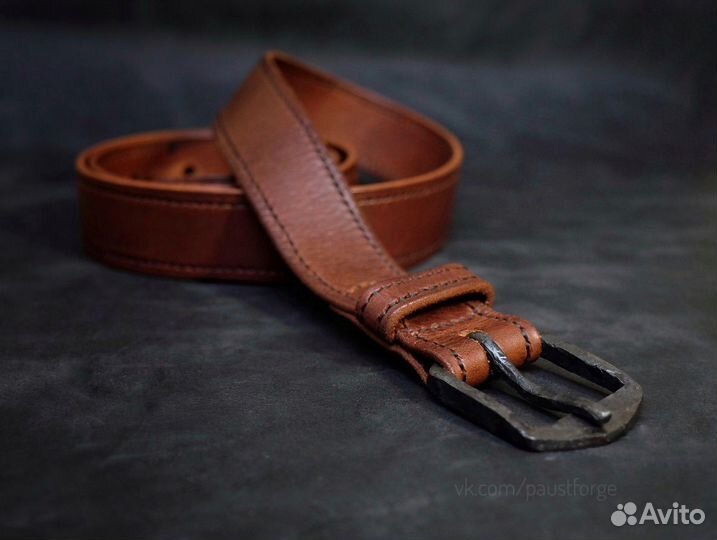 Пряжка для ремня кованая ручная работа