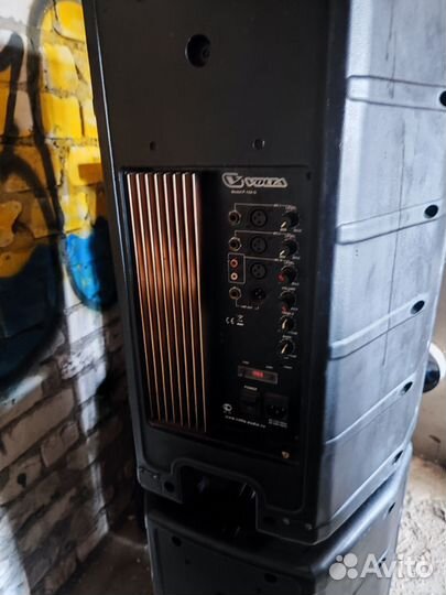 Активный комплект акустики volta p-15a q