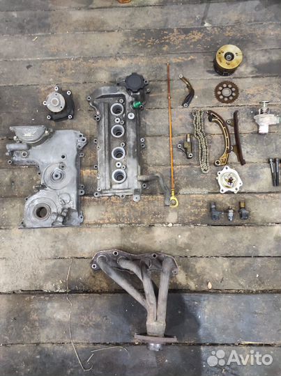 Двигатель по частям 1sz toyota