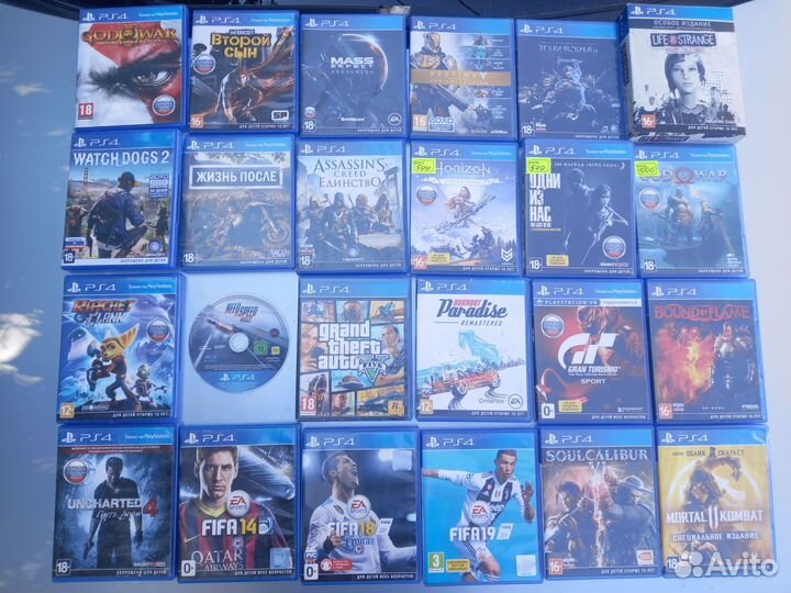 Uncharted4/GT Sport/Need for Speed и др PS4/5