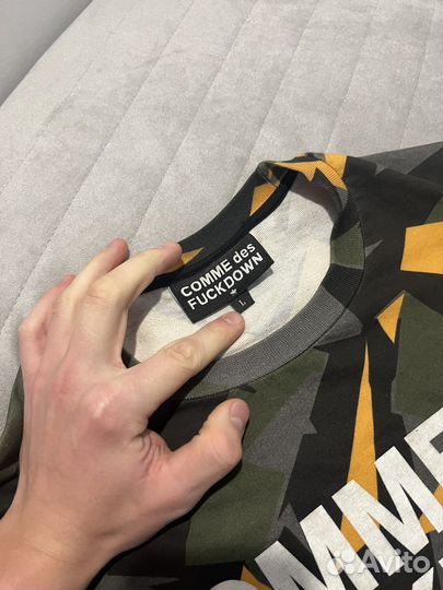 Свитшот comme des fuckdown