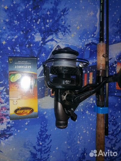 Катушка для спиннинга бу