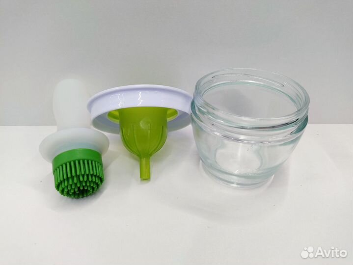 Масленка с силиконовой кистью