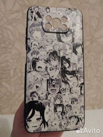 Чехол для телефона Xiaomi Poco X3 pro Ахегао