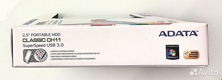 Внешний HDD adata Classic CH11 2.5