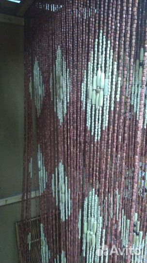 Шторы из дерева для двери,арки