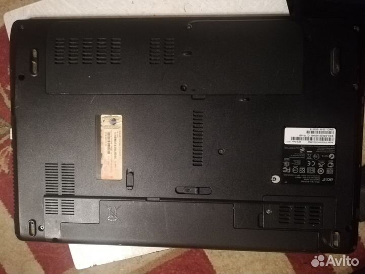 Ноутбук acer на запчасти