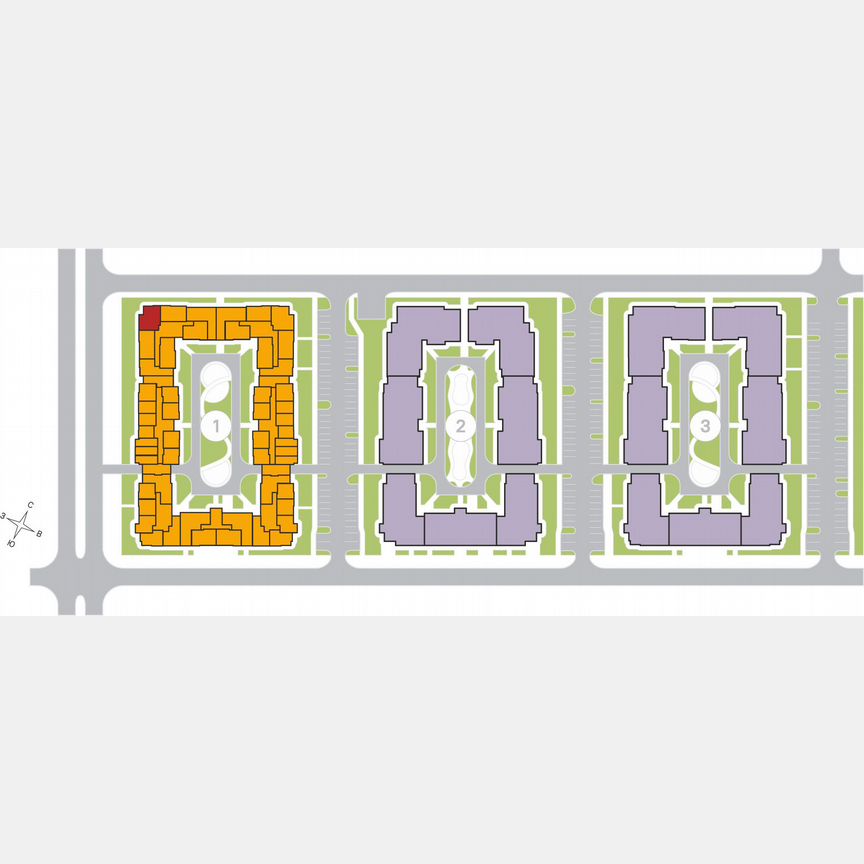 3-к. квартира, 70,6 м², 3/4 эт.