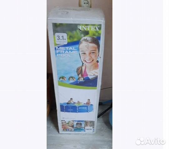 Новый каркасный бассейн 305х76см Intex