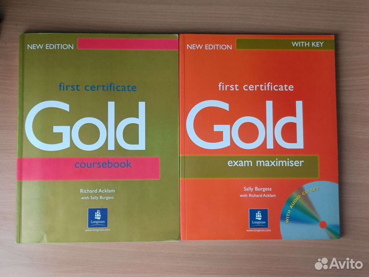 Учебник First certificate gold FCE