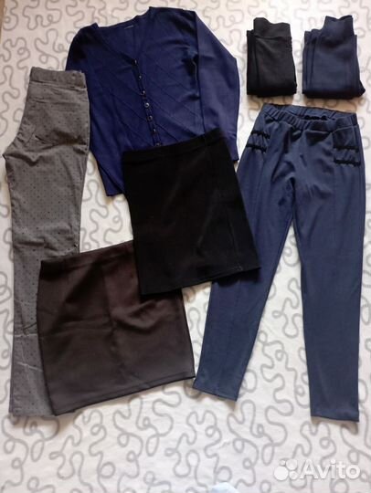 Большой пакет вещей для девочки 146-152