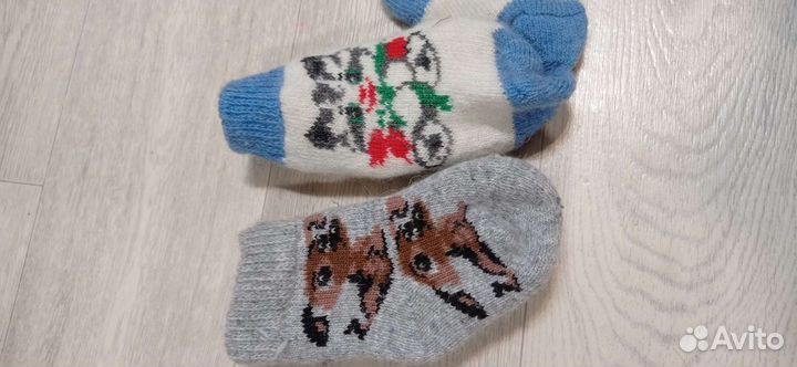 Новые Детские шерстяные носочки