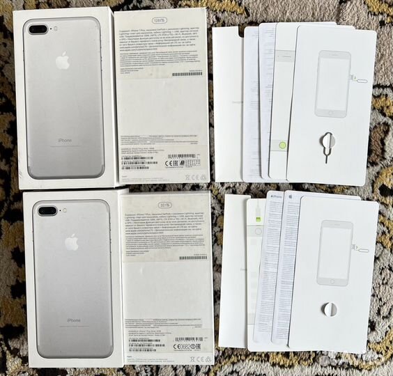 Коробка iPhone 7+ -4 вид. и Коробка iPhone7-5 вид