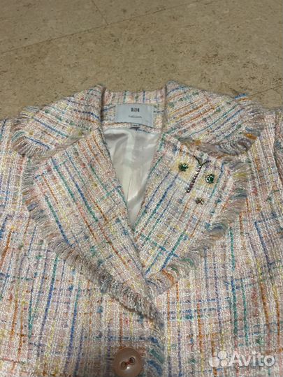 Твидовый костюм на девочку полростка 42