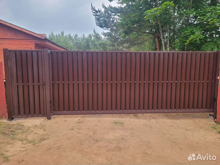 Откатные ворота