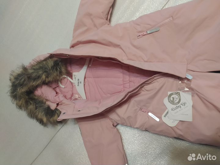 Зимний комбинезон 86 для девочек Новый